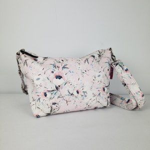 Flower Print Crossbody Purse